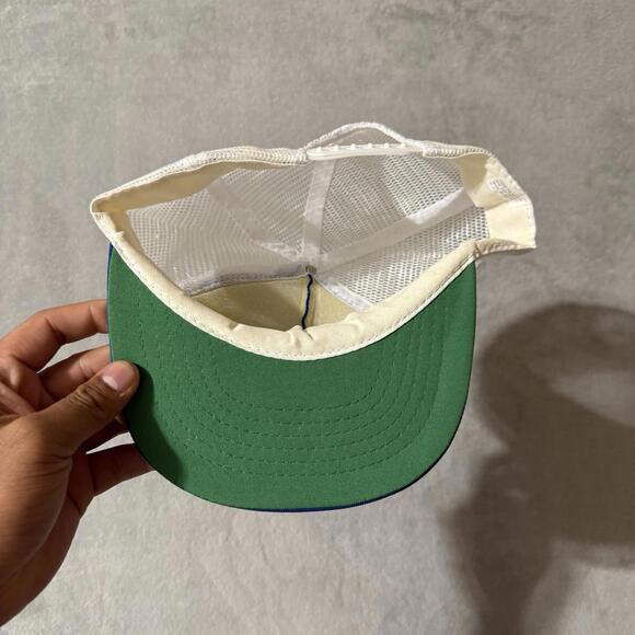 Vintage Bahamas Palm Tree Trucker Snapback Mesh Cap Men’s - Picture 6 of 6